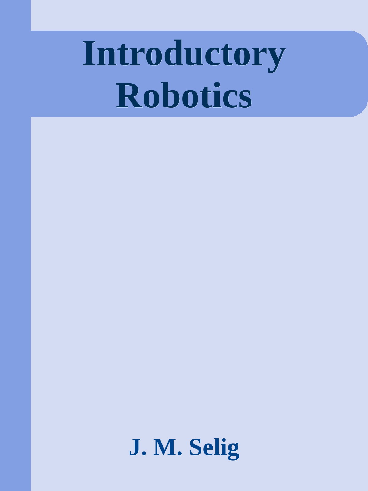 Introductory Robotics