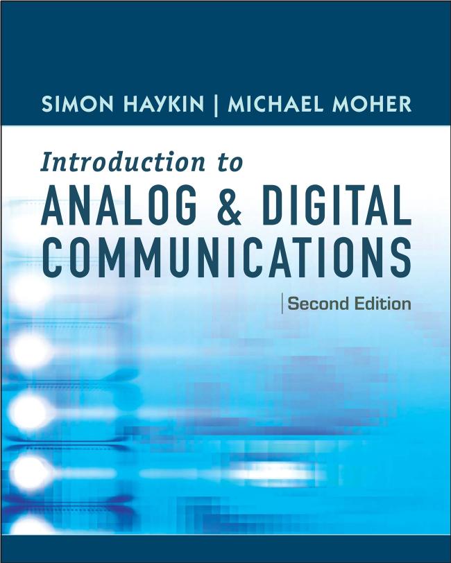 Introduction to Analog and Digital Communications, 2nd Edition
