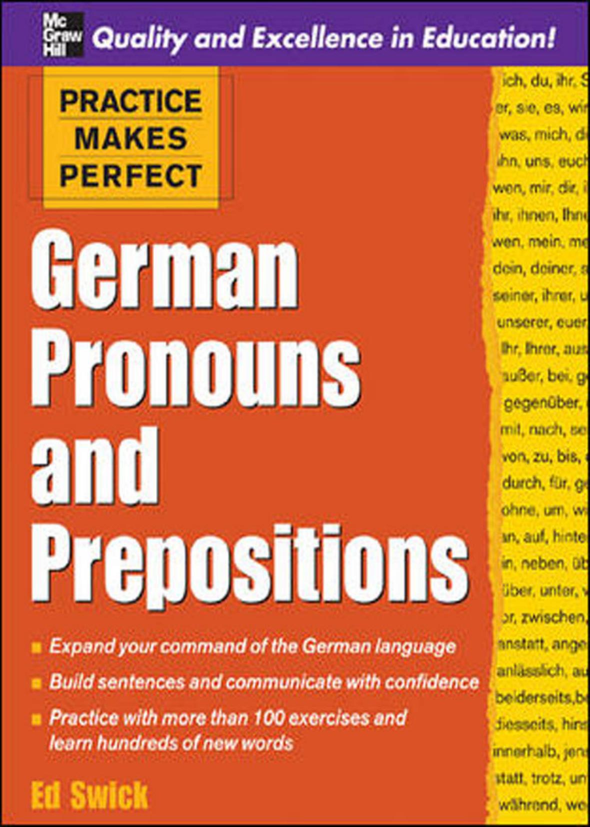 Practice Makes Perfect German Vocabulary