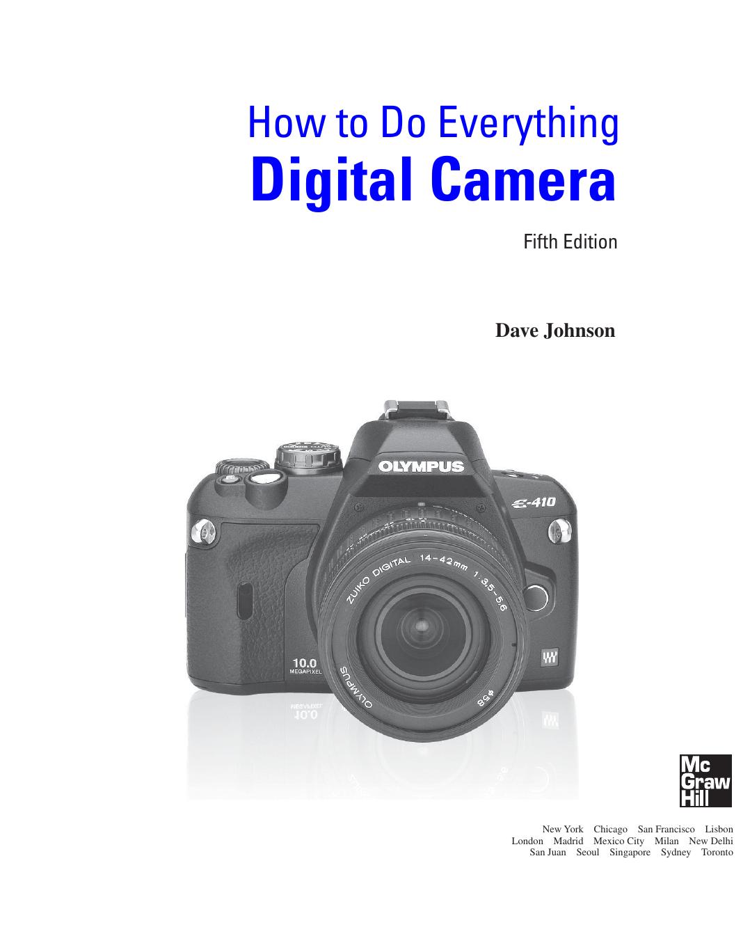 How to Do Everything: Digital Camera