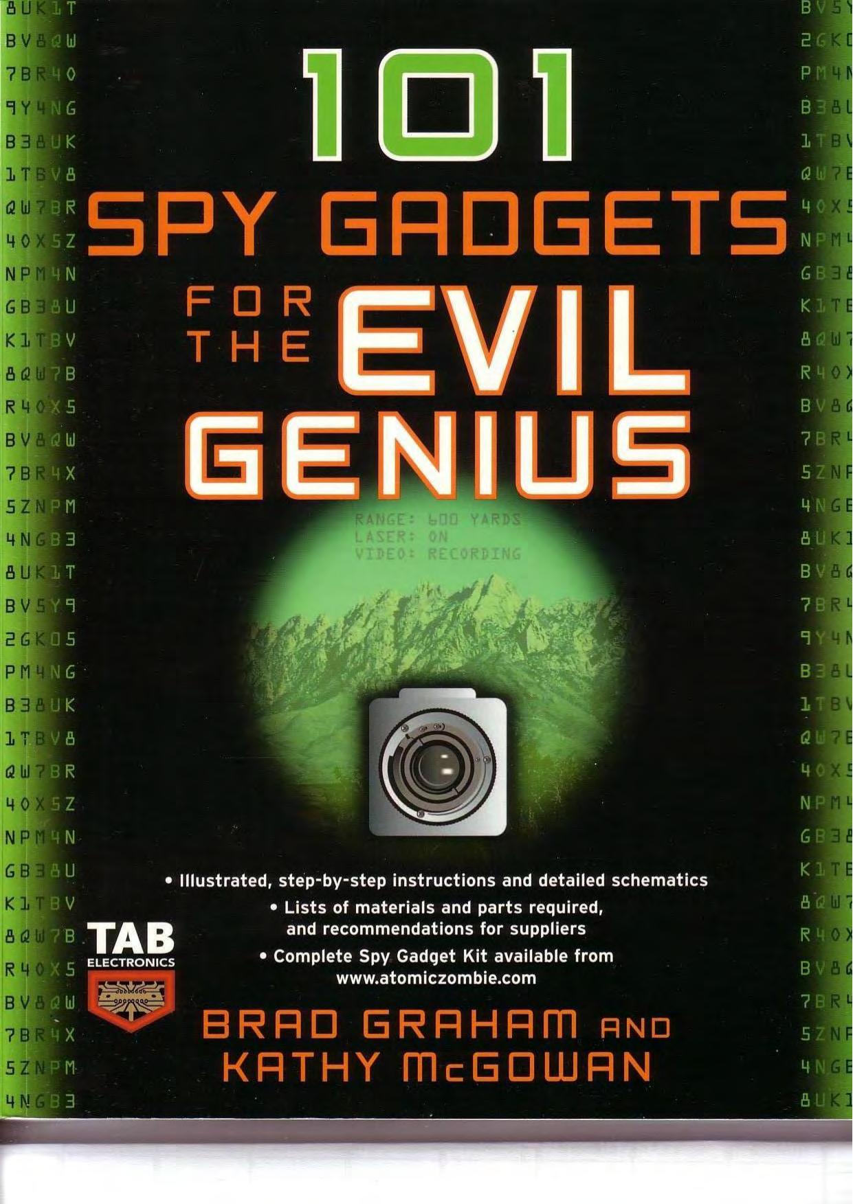 101 Spy Gadgets for the Evil Genius