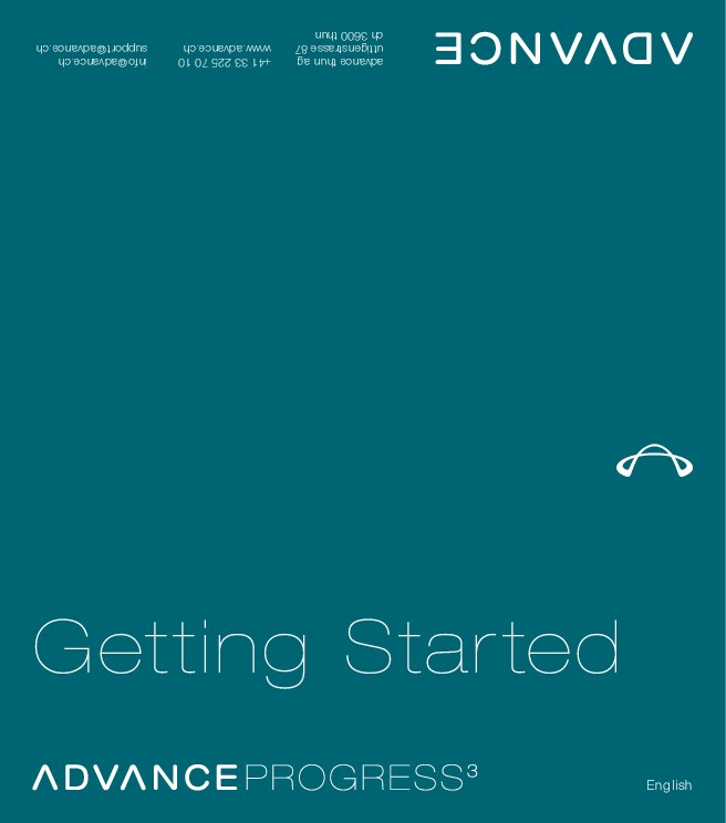 Advance Progress 3 Getting Started
